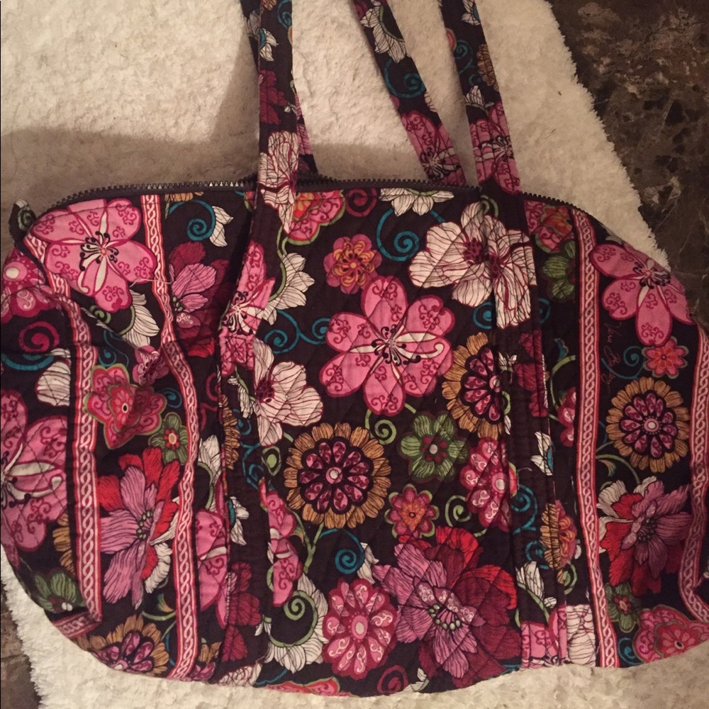 Vera Bradley big duffel bag used once